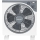 Podlahový ventilátor 45W/230V pr. 37 cm bílá/šedá