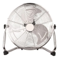 Podlahový ventilátor 90W/230V pr. 40 cm lesklý chrom