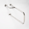 Podpěrné madlo 23,5x38 cm nerez/stříbrná