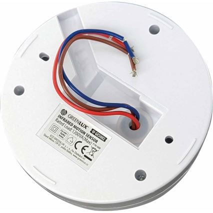 Pohybový senzor PIR 1200W/230V