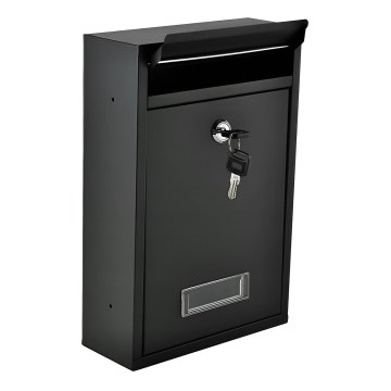 Poštovní schránka 21,7x32 cm černá