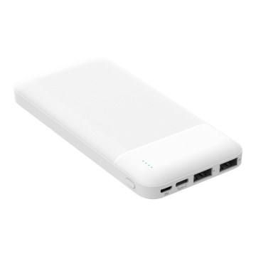 Power Bank 10000 mAh 3,7V bílá