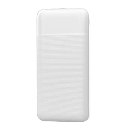 Power Bank 10000 mAh 3,7V bílá