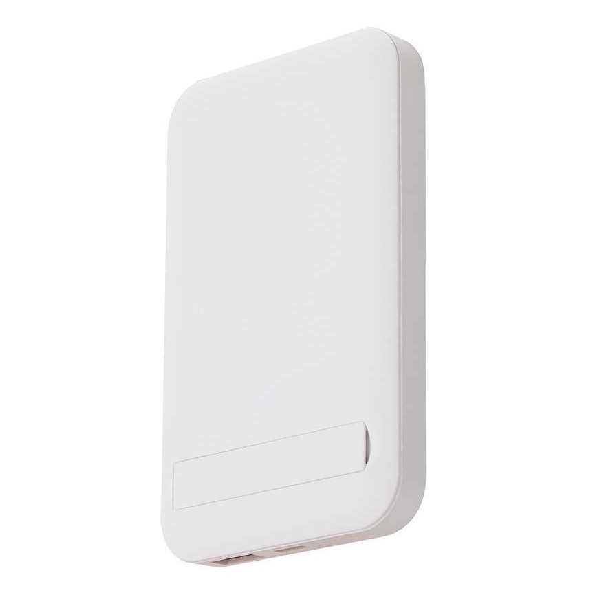 Power Bank magnetická s bezdrátovým nabíjením Power Delivery 10 000mAh/20W/3,7V bílá