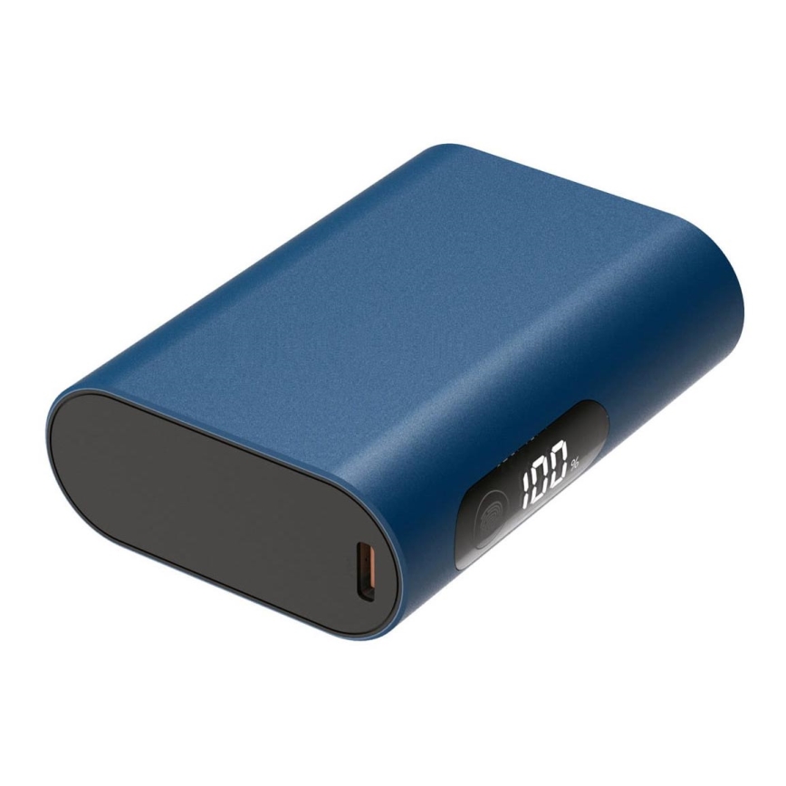 Power Bank Power Delivery 10000 mAh/22,5W/3,7V modrá