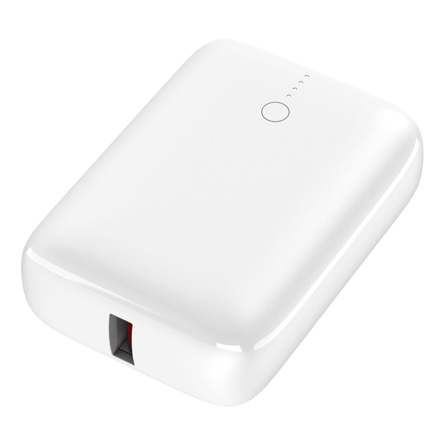 Power Bank Power Delivery Compact 10000 mAh/22,5W/3,7V bílá