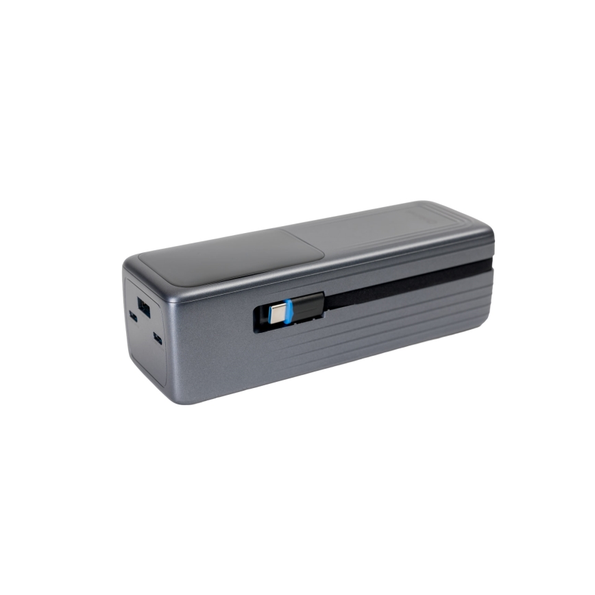 Power Bank s LED displejem Power Delivery 27000 mAh 3,7V černá