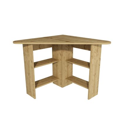 Pracovní stůl CORNER 113x80 cm dub safírový