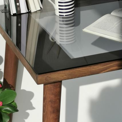 Pracovní stůl COZY 110x60 cm borovice/černá