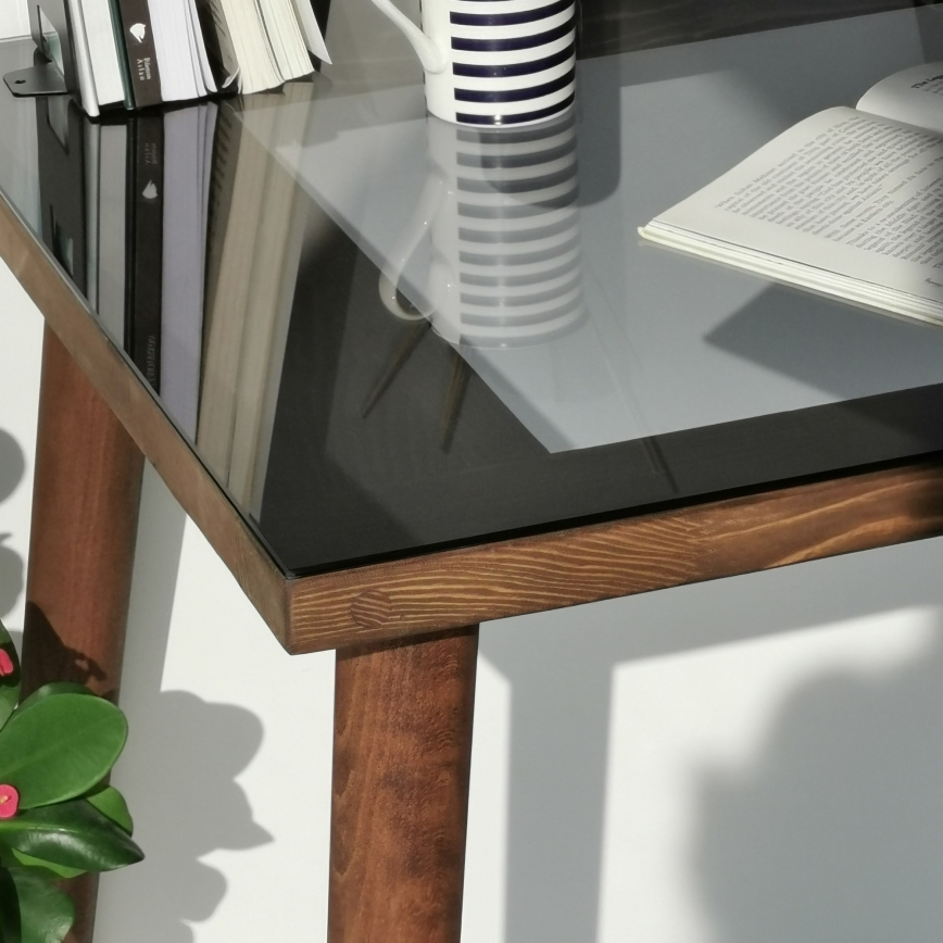 Pracovní stůl COZY 110x60 cm borovice/černá