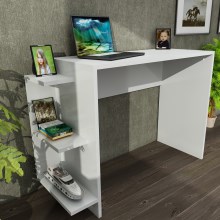Pracovní stůl MARLINDA 73,8x104,5 cm bílá