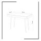 Pracovní stůl VERONIKA 74x100 cm bílá/béžová