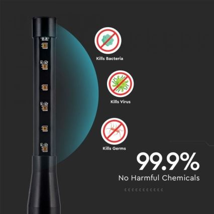 Přenosná dezinfekční germicidní lampa mini UVC/14W/230V 3000 mAh