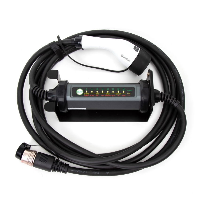Přenosná nabíječka pro elektromobily se 4 adaptéry Type 2 32A/480V 22kW 5m IP67