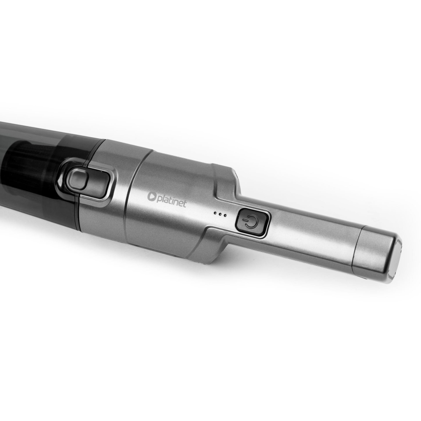 Přenosný nabíjecí vysavač do auta 75W/2800 mAh černá