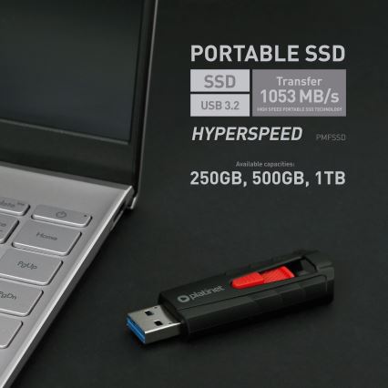 Přenosný SSD disk 1 TB USB 3.2 Gen2