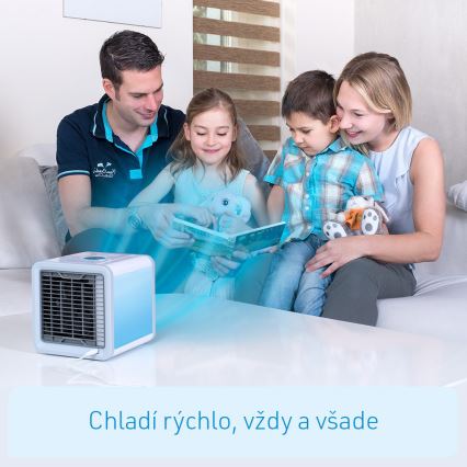 Přenosný ventilátor s chlazením