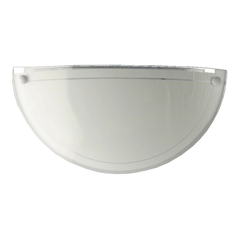 Prezent 1421 NS - Náhradní sklo pro nástěnné svítidlo DISC E27 12,5x25 cm bílá