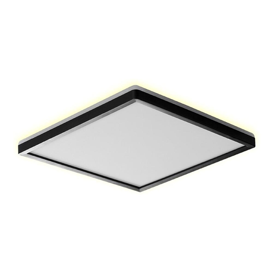 Prezent 27313 -LED Koupelnové stropní svítidlo CORDIA SQ LED/18W/230V 3000/6000K IP54 černá