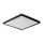 Prezent 27313 -LED Koupelnové stropní svítidlo CORDIA SQ LED/18W/230V 3000/6000K IP54 černá