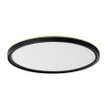 Prezent 27314 - LED Koupelnové stropní svítidlo CORDIA LED/24W/230V 3000/6000K IP54 černá