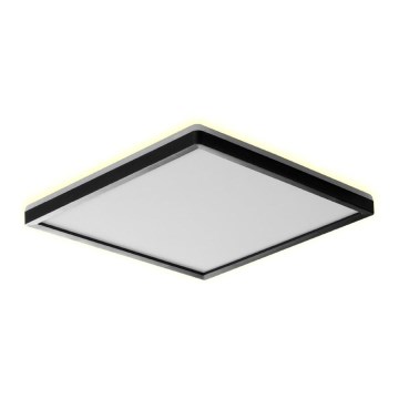 Prezent 27315 - LED Koupelnové stropní svítidlo CORDIA SQ LED/24W/230V 3000/6000K IP54 černá