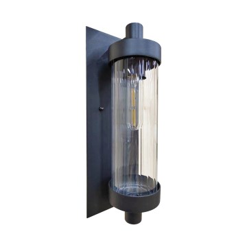 Prezent 28213A - Venkovní nástěnné svítidlo VERTICA 1xE27/35W/230V IP54 černá