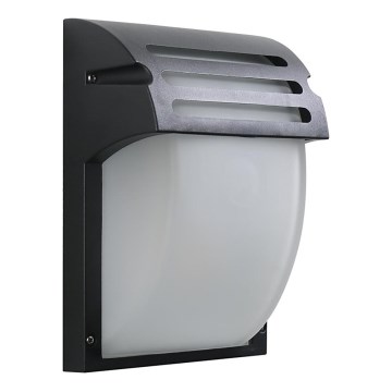 Prezent 39038 - Venkovní nástěnné svítidlo AMALFI 1xE27/60W/230V IP44 černá