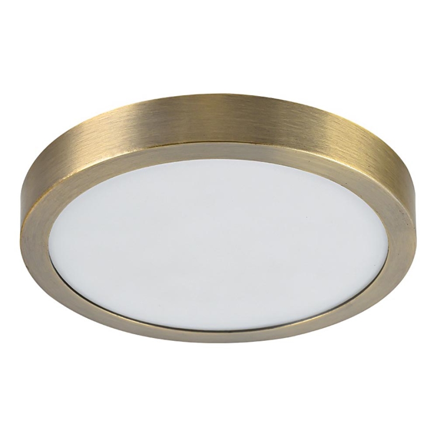 Prezent 49060 - LED Stropní svítidlo LENYS LED/22W/230V 4000K pr. 22,5 cm mosaz