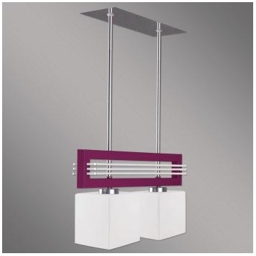 Prezent 51262 - Závěsné svítidlo SANGA 2xE14/60W/230V
