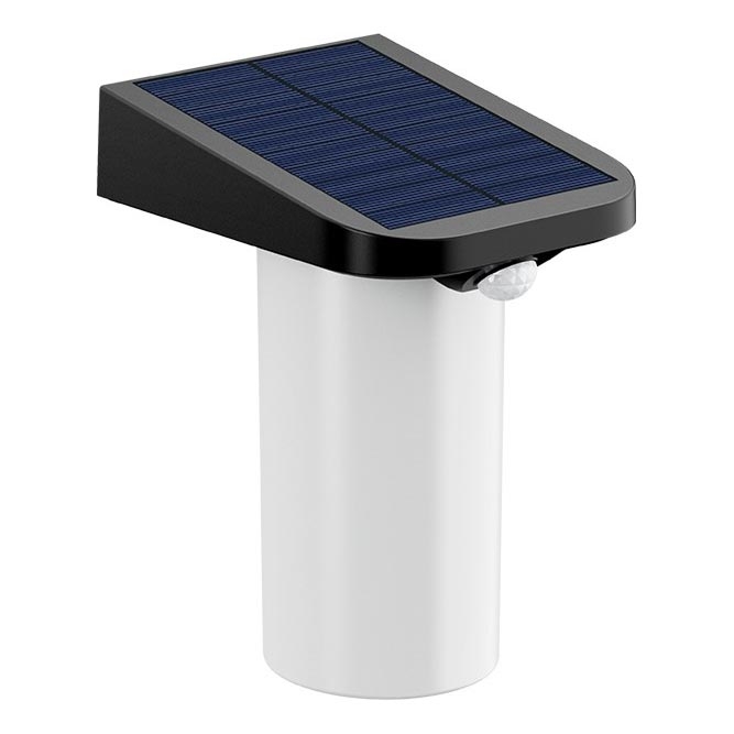 Prezent 65283 - LED Solární nástěnné svítidlo se senzorem OCTO LED/4W/3,7V IP44 1500 mAh