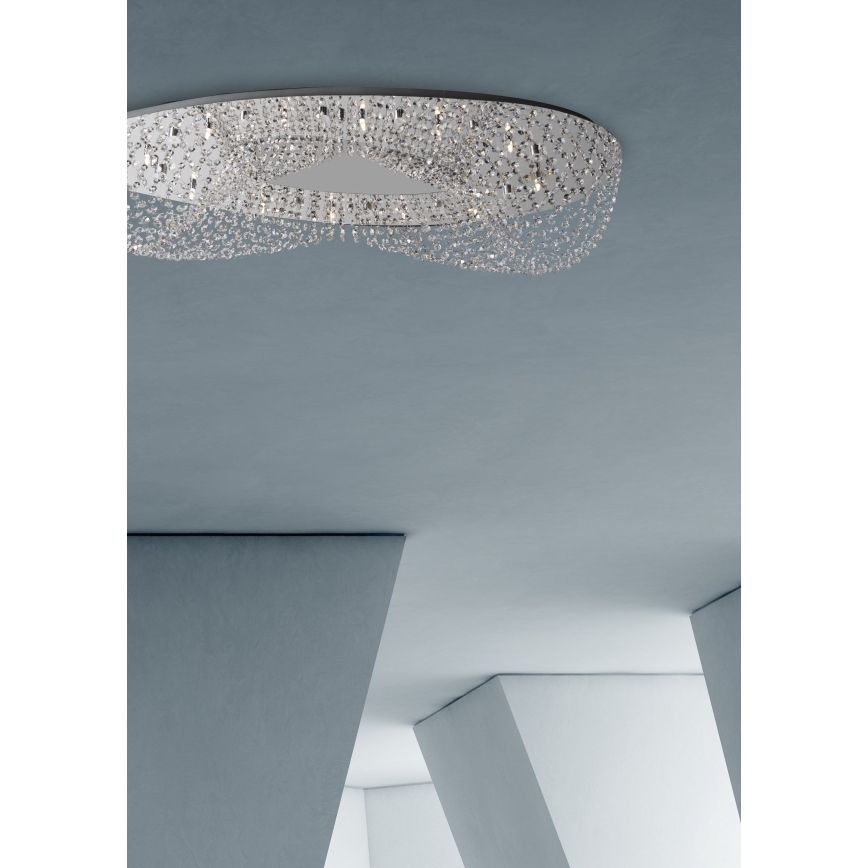 Prezent 69047 - ELIPTHON Stropní přisazené svítidlo 10xG9/33W/230V