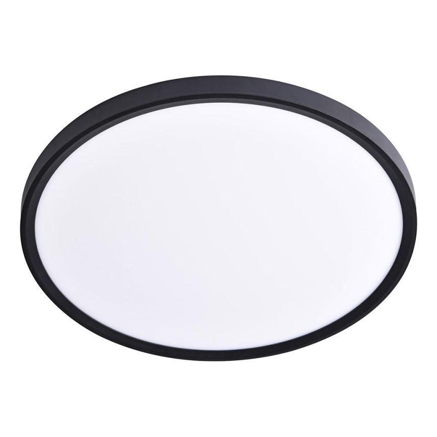 Prezent 70328 - LED Stmívatelné stropní svítidlo TRIMO LED/40W/230V 3000-6000K pr. 50 cm černá