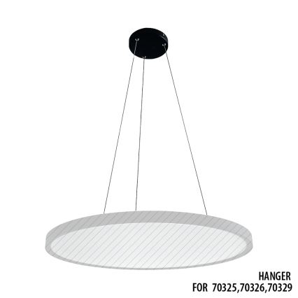 Prezent 70330 - Napájecí kabel se 3 lanky TRIMO 15x100 cm černá