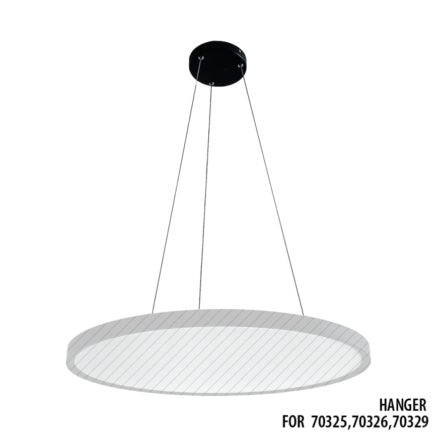 Prezent 70330 - Napájecí kabel se 3 lanky TRIMO 15x100 cm černá