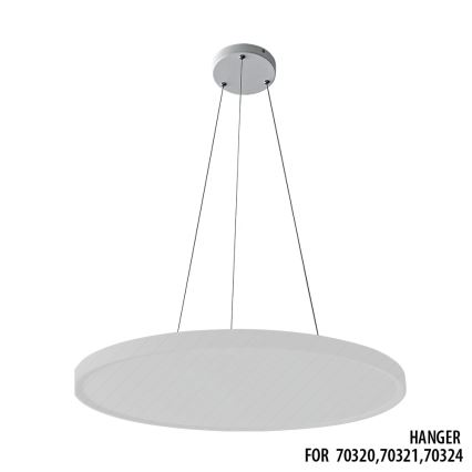 Prezent 70331 - Napájecí kabel se 3 lanky TRIMO 15x100 cm bílá