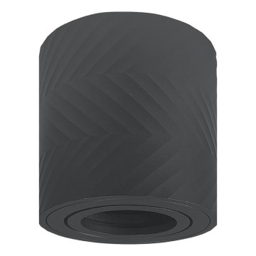 Prezent 71111 - Bodové svítidlo LOTAR 1xGU10/50W/230V pr. 8 cm černá