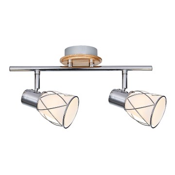 Prezent 75451 - Bodové svítidlo PADRE 2xE14/40W/230V