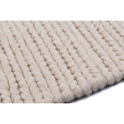 Přírodní koberec FIR WOOL 120x170 cm 2600 g/m2 krémová