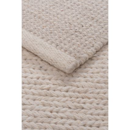 Přírodní koberec FIR WOOL 120x170 cm 2600 g/m2 krémová