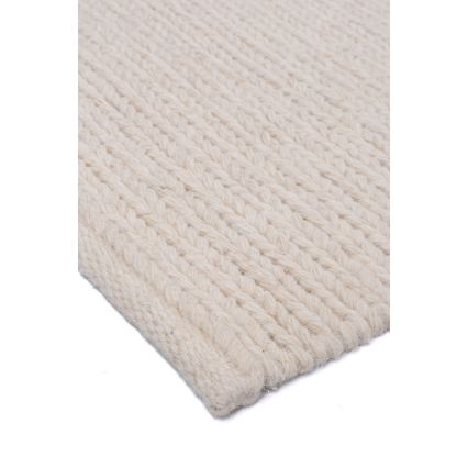 Přírodní koberec FIR WOOL 120x170 cm 2600 g/m2 krémová