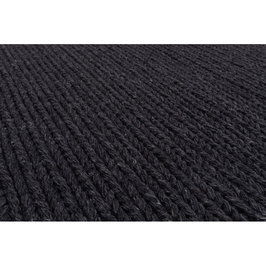 Přírodní koberec FIR WOOL 160x230 cm 2600 g/m2 antracit