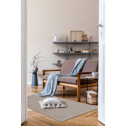 Přírodní koberec FIR WOOL 70x140 cm 2600 g/m2 béžová