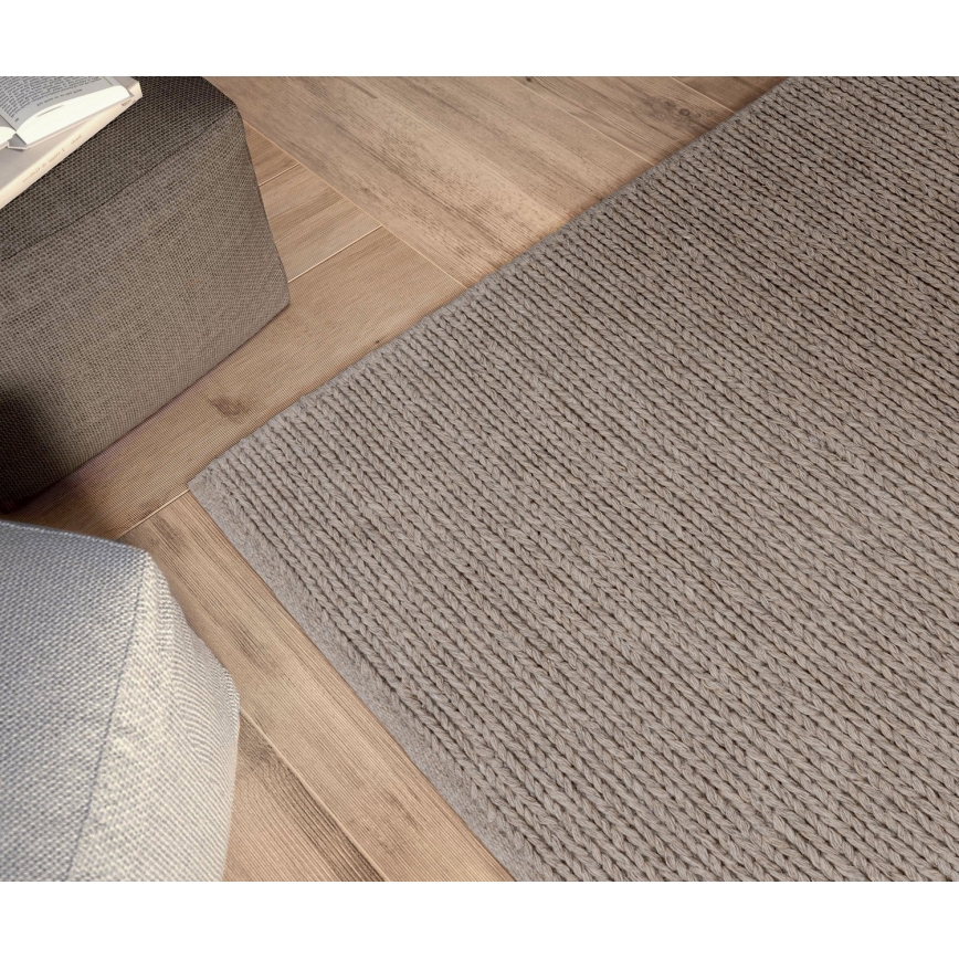 Přírodní koberec FIR WOOL 70x140 cm 2600 g/m2 béžová