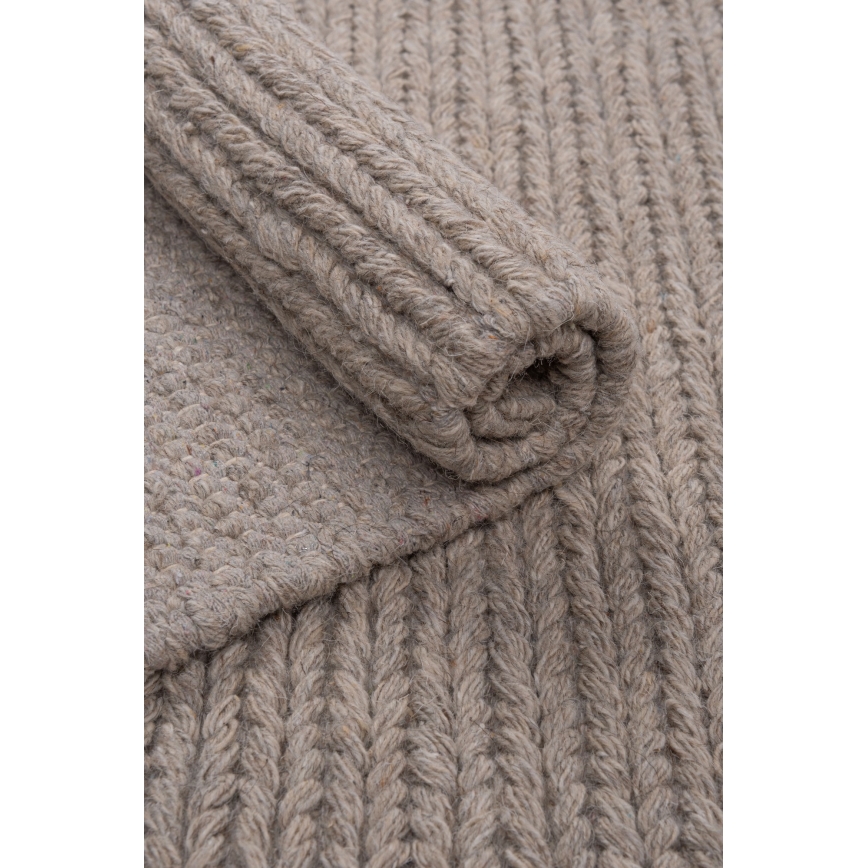 Přírodní koberec FIR WOOL 70x140 cm 2600 g/m2 béžová