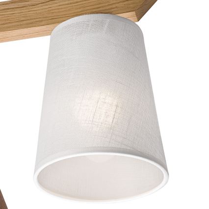 Přisazený lustr ANTONIO 3xE14/40W/230V dub