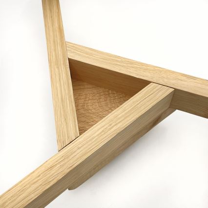 Přisazený lustr ANTONIO 3xG9/5W/230V dub/bílá