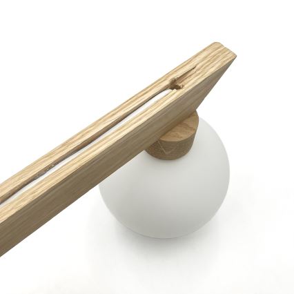 Přisazený lustr ANTONIO 3xG9/5W/230V dub/bílá