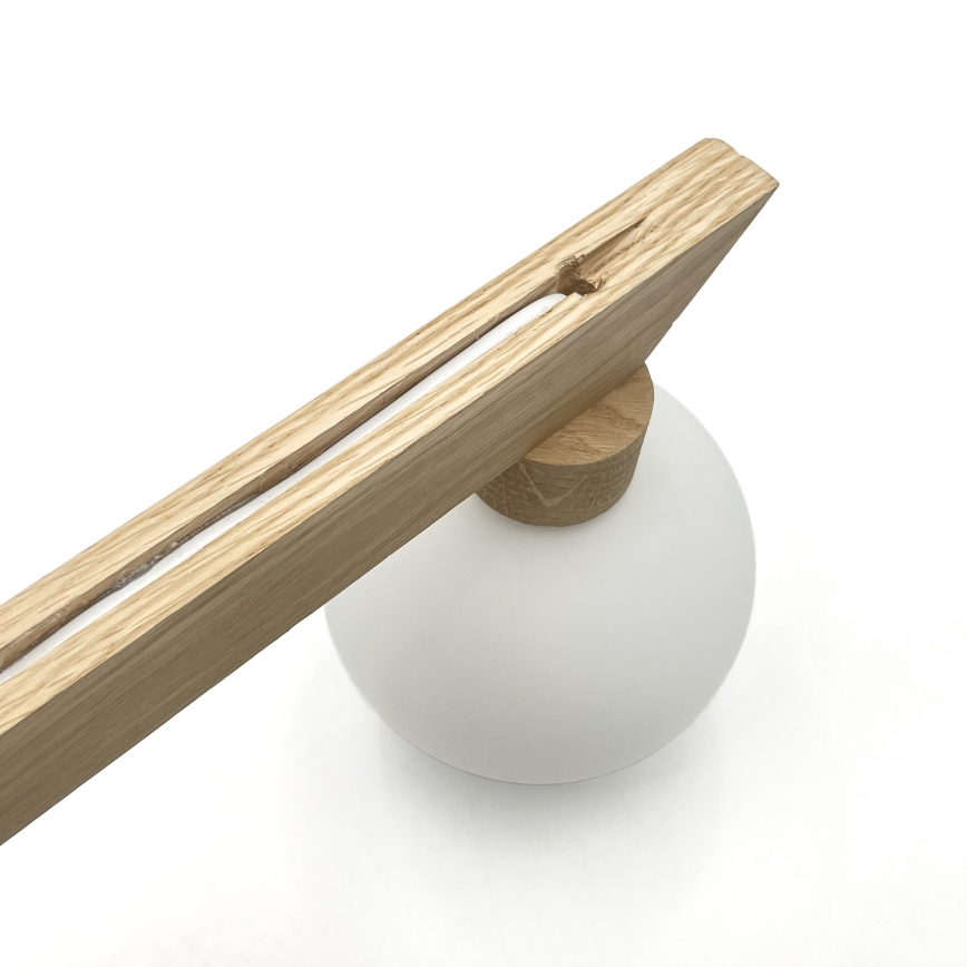 Přisazený lustr ANTONIO 3xG9/5W/230V dub/bílá