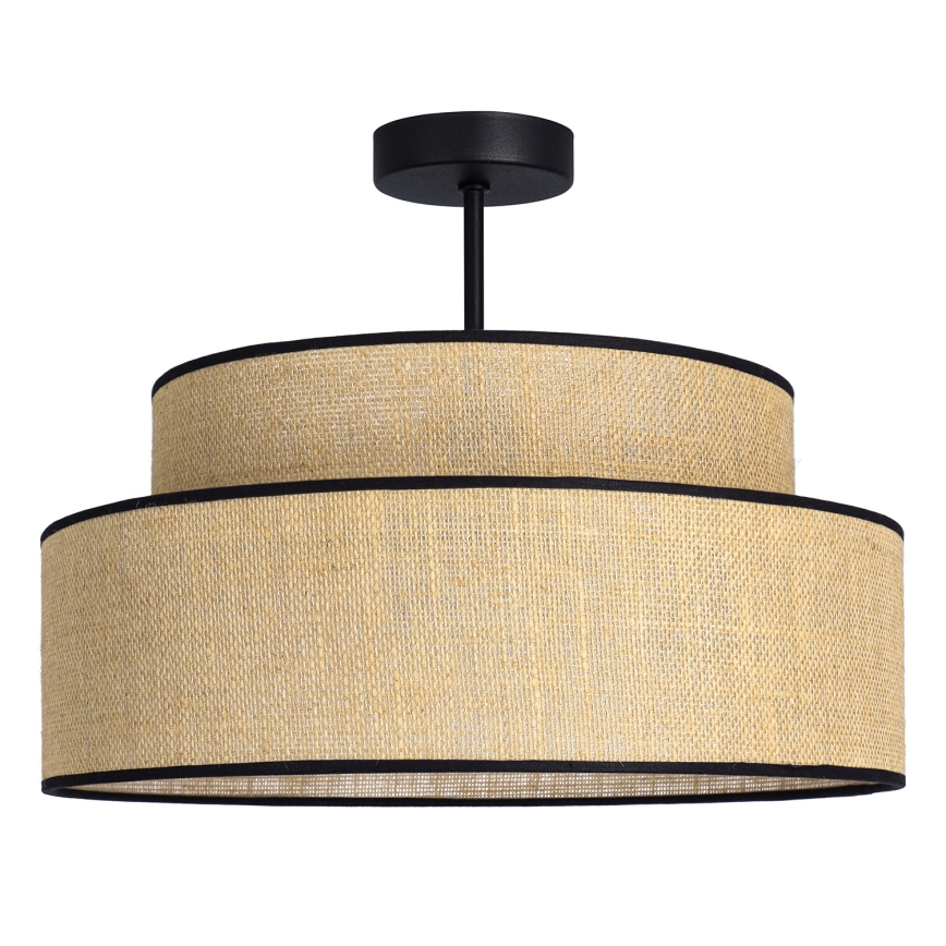 Přisazený lustr BOHO 1xE27/60W/230V béžová